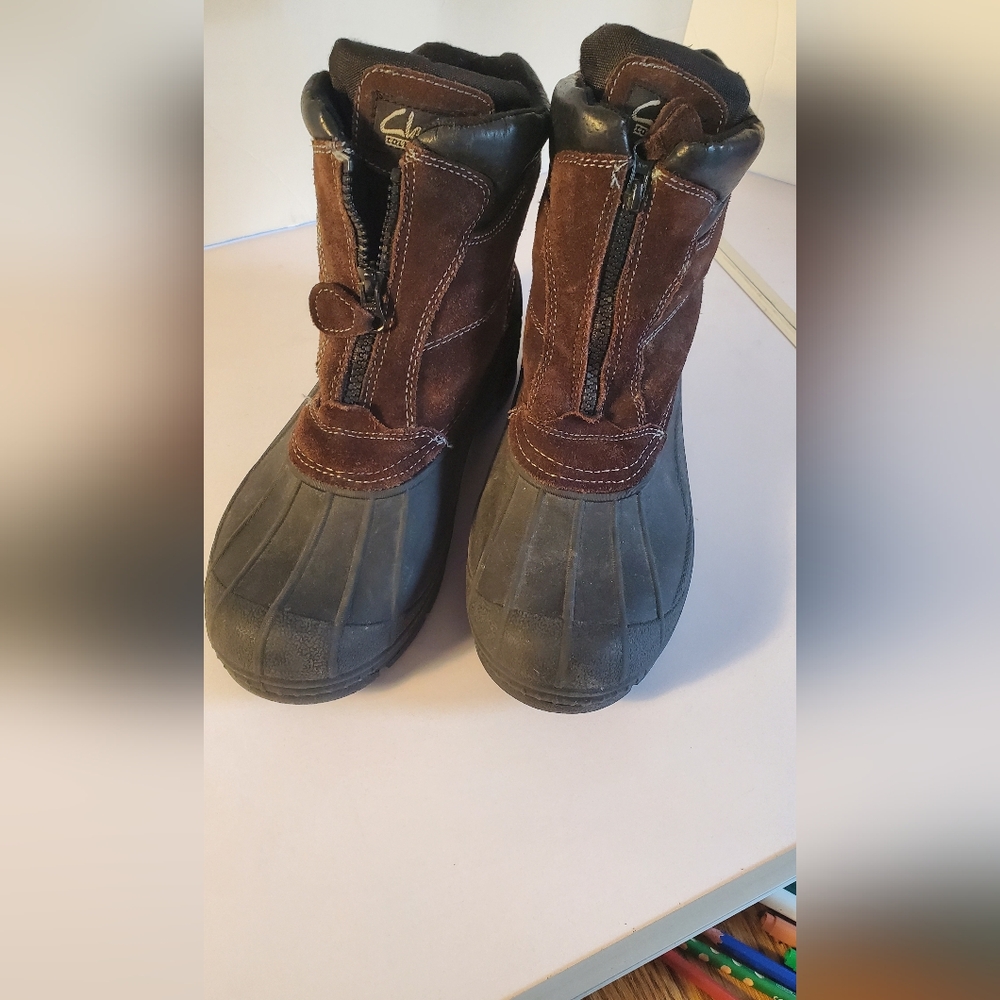 Clarks Thermo Lite Brown Winter boots Men.  Size 7.